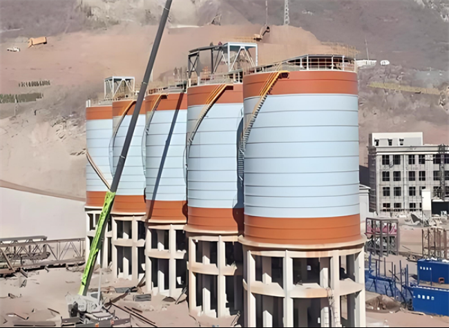 延边朝鲜族高架钢板仓